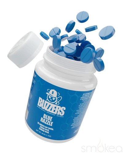 Buzzers 500mg Cat's Claw Extract Tablets - Blue Razzle