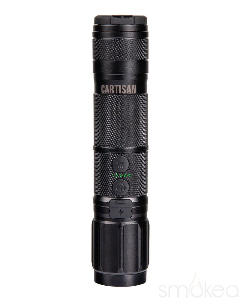 Cartisan High-Beam Flashlight Cartridge Battery Black