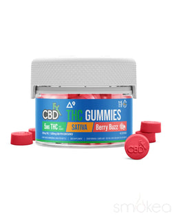CBDfx Delta 9 THC + CBD Gummies - Berry Buzz 40 Pack