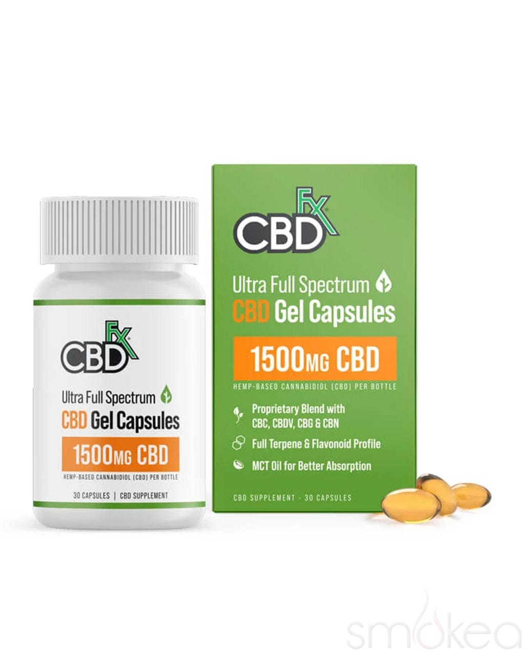 CBDfx Full Spectrum CBD Capsules 1500mg