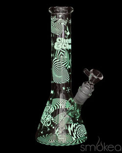 Cheech & Chong 10" Optical Illusion Glow-in-the-Dark Bong