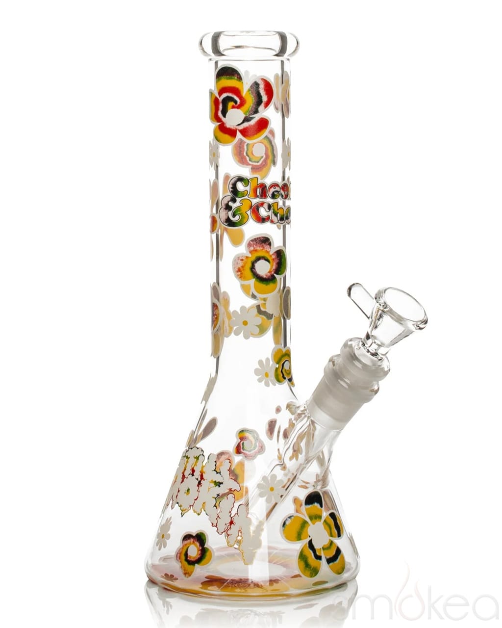 Cheech & Chong 10" Tie Dye Glow-in-the-Dark Bong
