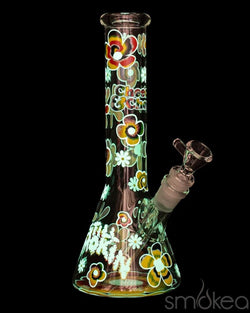 Cheech & Chong 10" Tie Dye Glow-in-the-Dark Bong