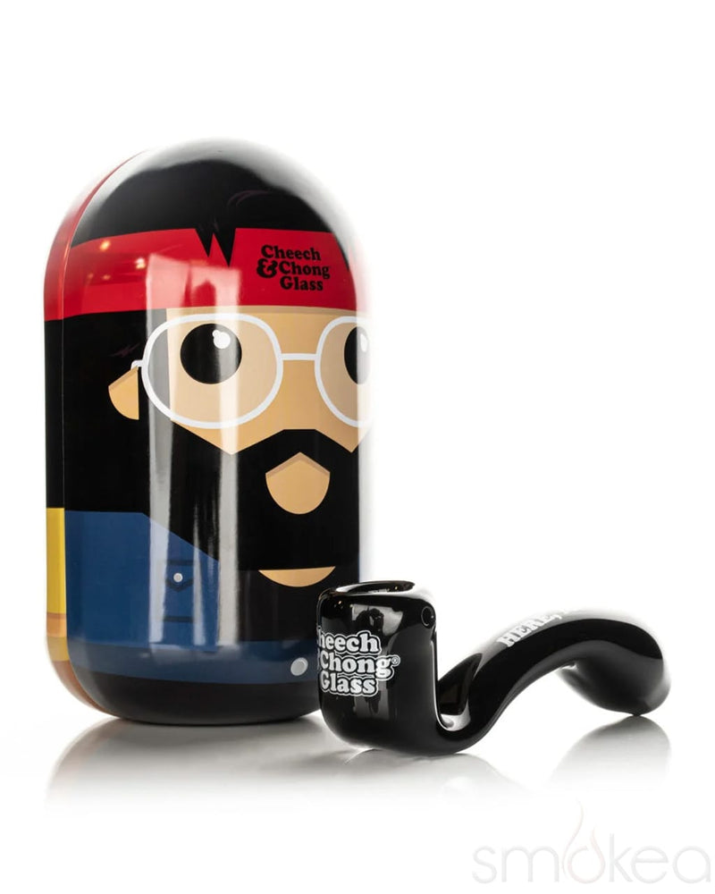 Cheech & Chong 5.5" Dave's Not Here, Man Sherlock Pipe in Collectible Tin