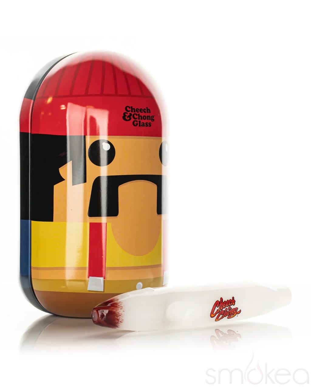 Cheech & Chong 6" Labrador Hand Pipe in Collectible Tin
