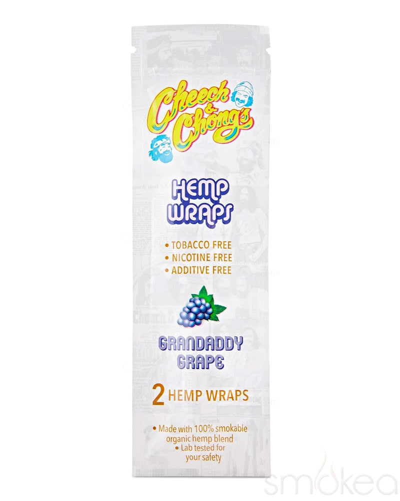 Cheech & Chong's Flavored Hemp Wraps (2-Pack) Grandaddy Grape