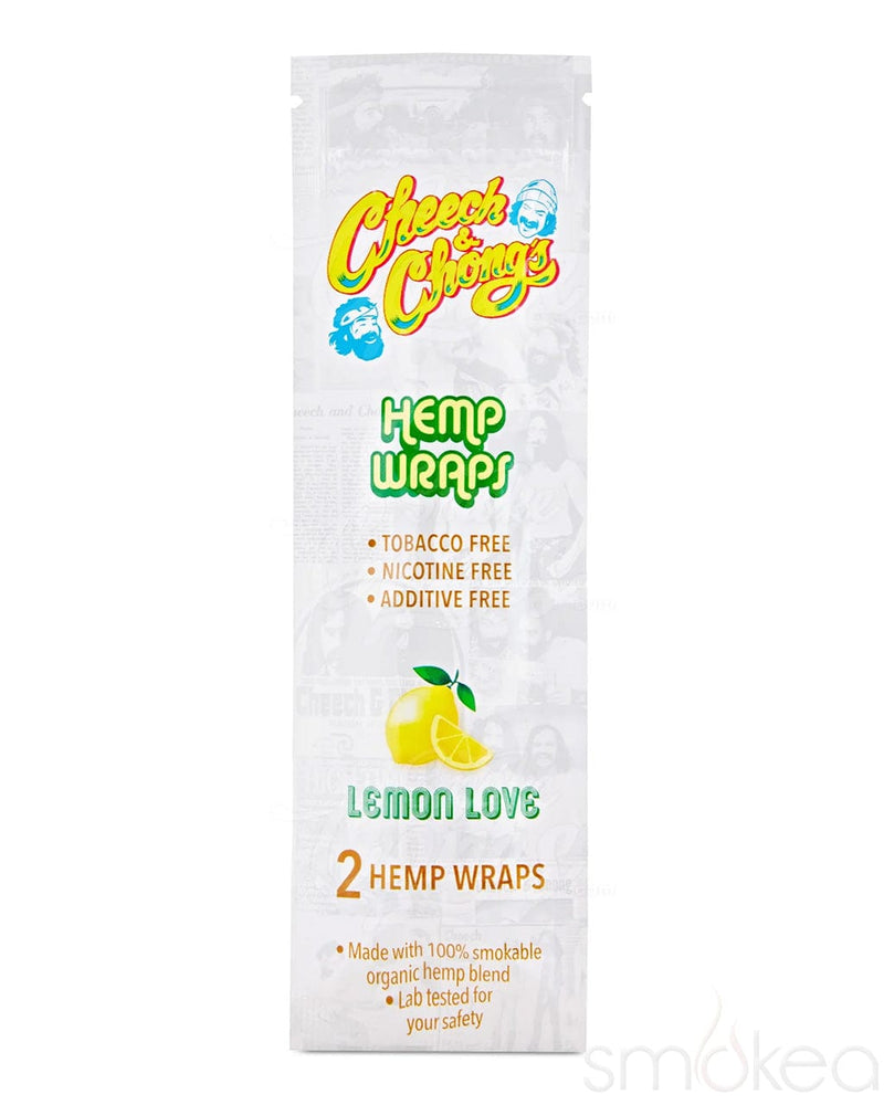 Cheech & Chong's Flavored Hemp Wraps (2-Pack) Lemon Love