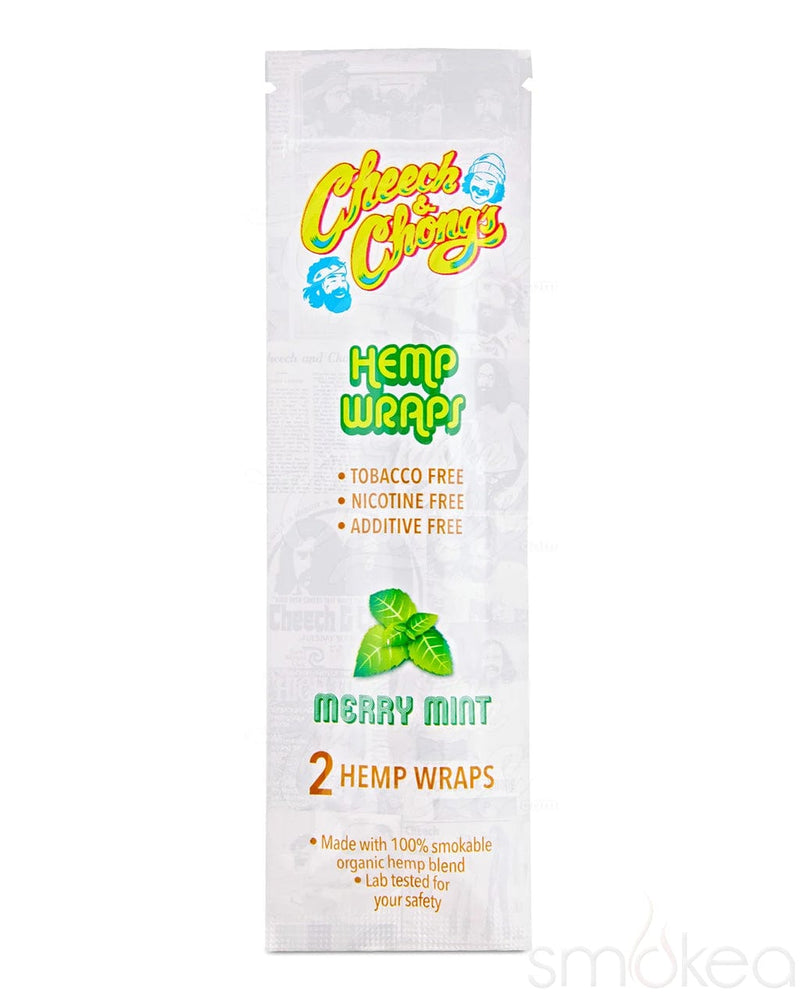 Cheech & Chong's Flavored Hemp Wraps (2-Pack) Merry Mint