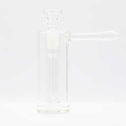 Cirrus Glass Natural Bubbler