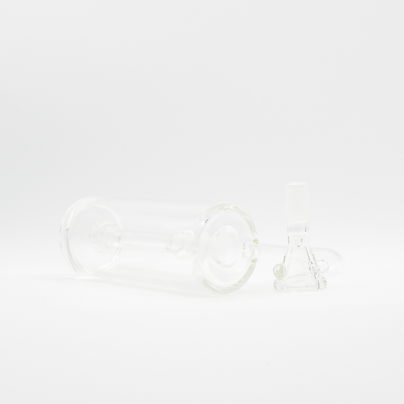 Cirrus Glass Natural Bubbler
