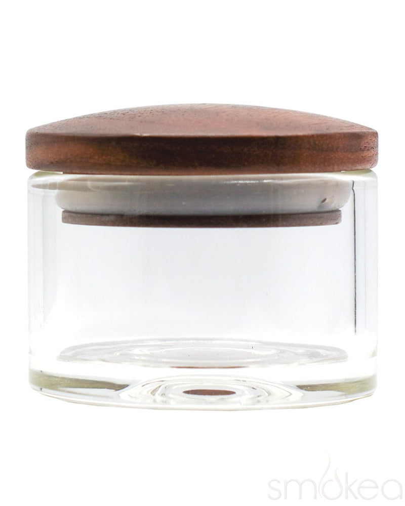 Cirrus Glass Natural Jar