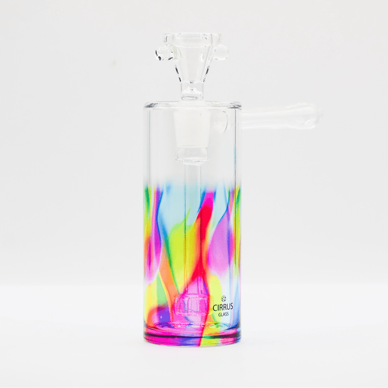Cirrus Glass Rainbow Bubbler