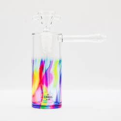 Cirrus Glass Rainbow Bubbler