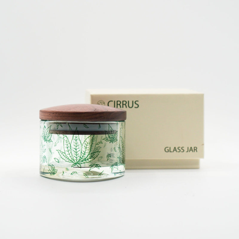 Cirrus Glass Sativa Jar