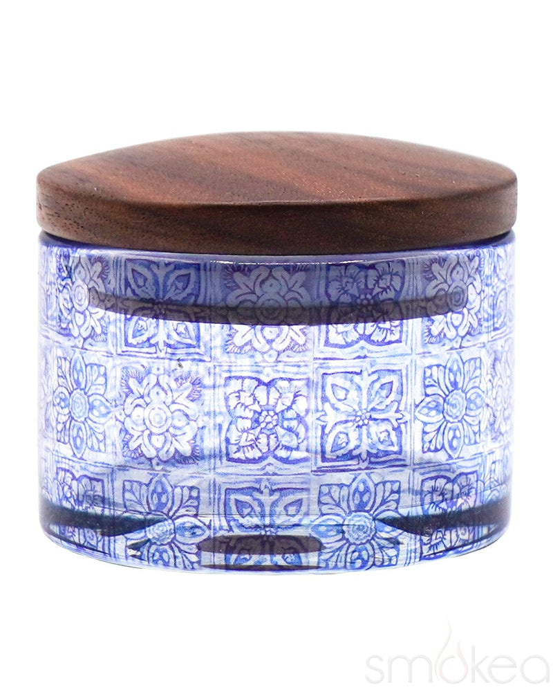 Cirrus Glass Tile Jar