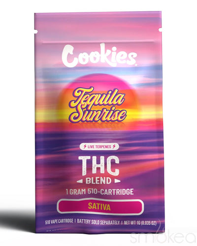 Cookies 1g THC Blend Vape Cartridge - Tequila Sunrise