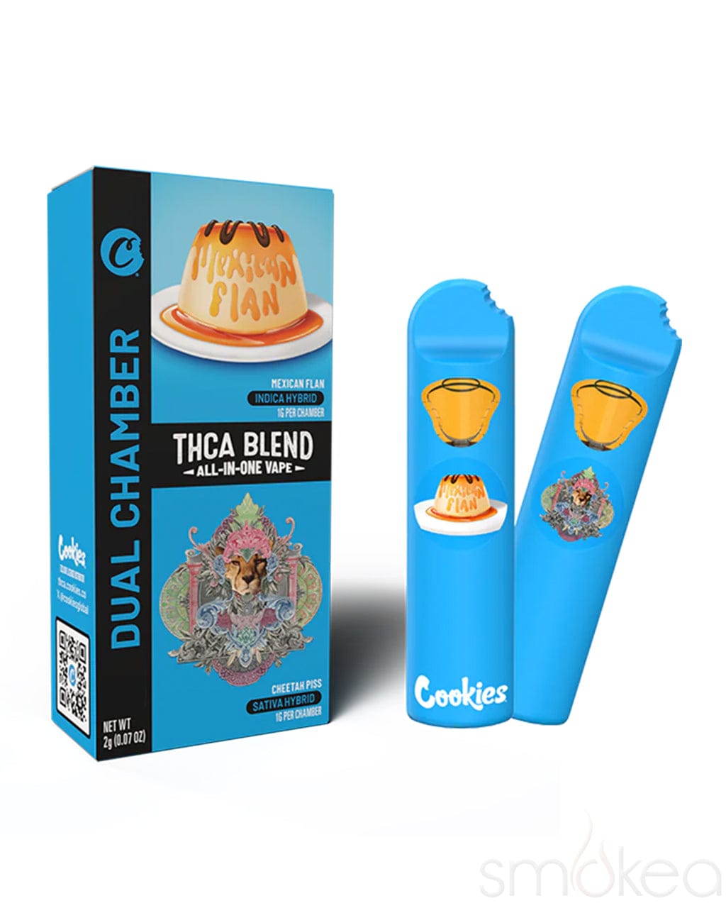 Cookies 2g THCA Dual Chamber Vape - Mexican Flan x Cheetah Piss