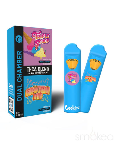Cookies 2g THCA Dual Chamber Vape - Triple Scoop x Georgia Pie