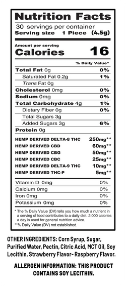 Cookies 400mg Signature Blend Gummies - Berry Pie