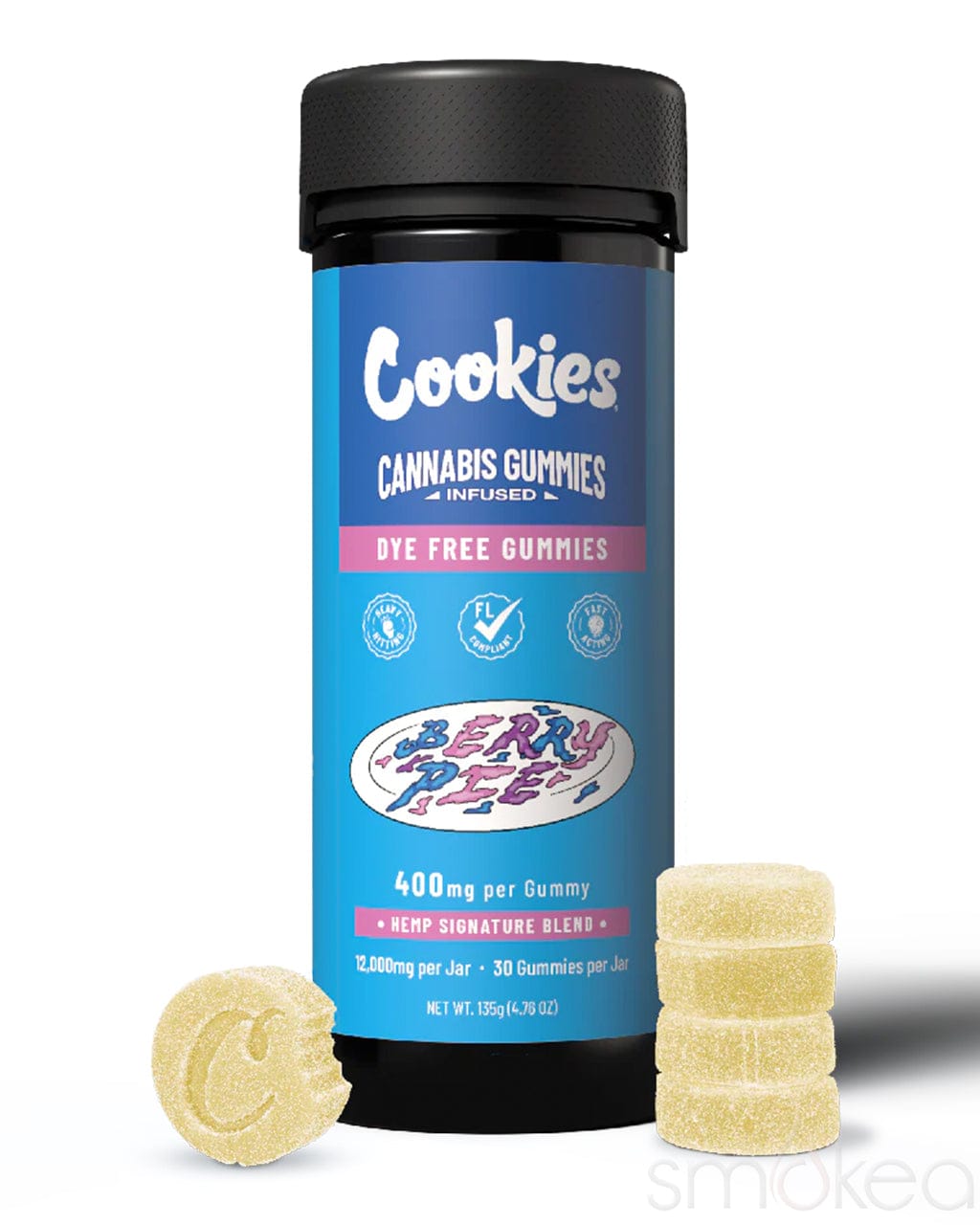 Cookies 400mg Signature Blend Gummies - Berry Pie