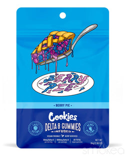 Cookies 50mg Delta 8 Gummies - Berry Pie (20-Pack)