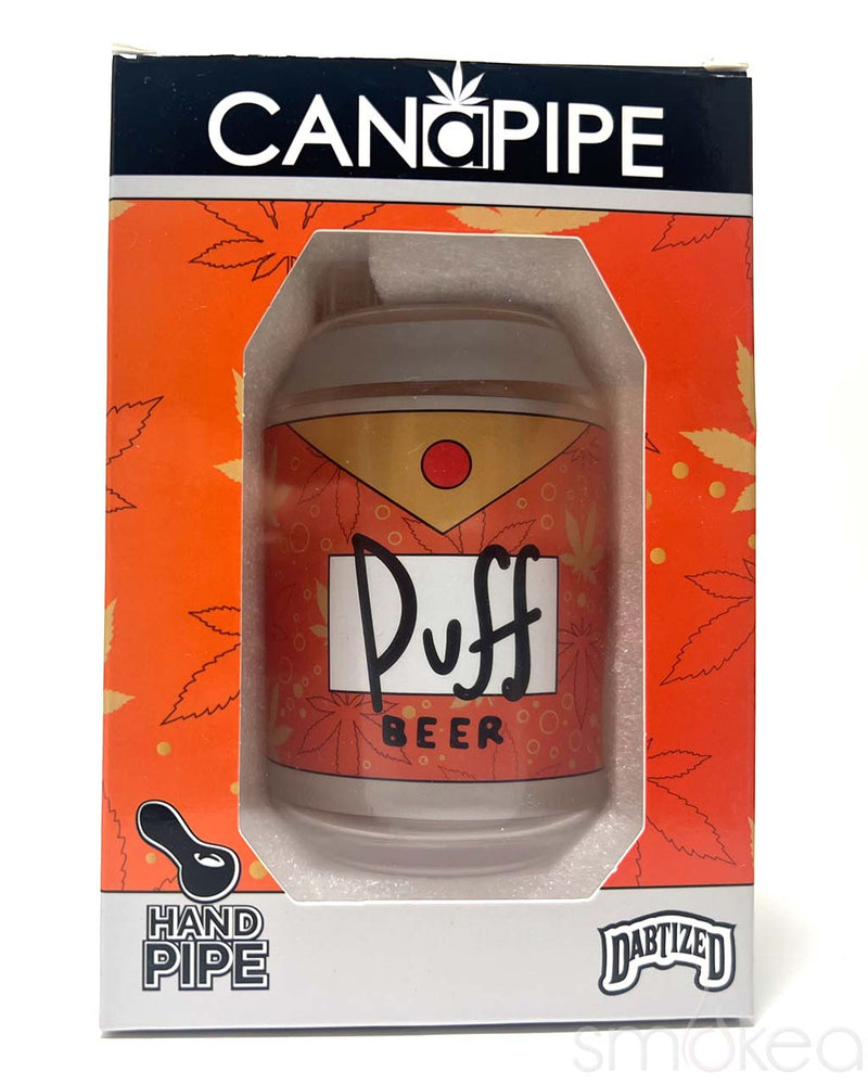 Dabitized Can-a-Pipe Glass Pipe Puff Beer
