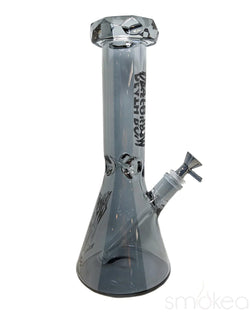 Death Row Records 12" Electro Plated Beaker Bong Smoke