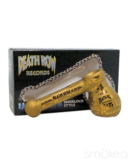 Death Row Records Metallic Etched Hammer Pipe