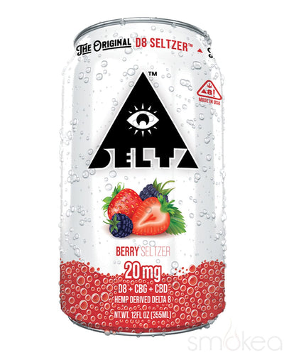 Delta 8 Beverages Delta 8 Seltzer - Berry