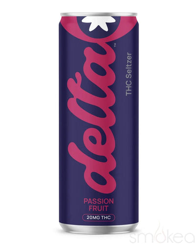 Delta Beverages 20mg THC Seltzer - Passion Fruit
