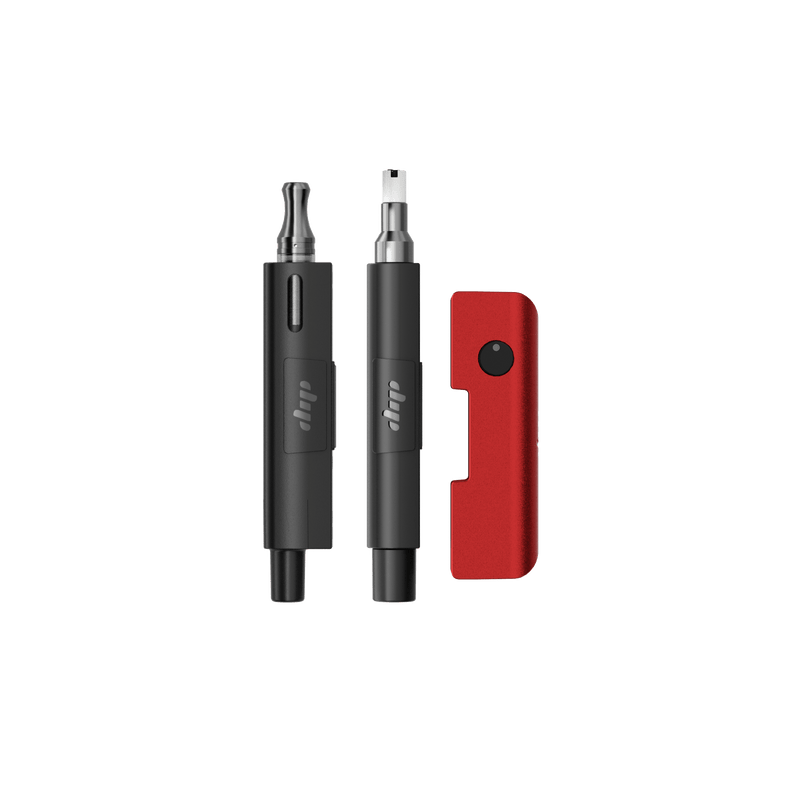 Dip Devices EVRI for 510, Flower, and Concentrates Red