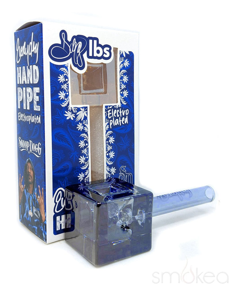 Dogg lbs Everyday Electro Plated Cube Pipe Blue