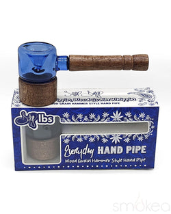Dogg lbs Everyday Wood Grain Hammer Pipe