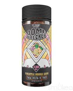 Dome Wrecker 11000mg Delta 9 + THCA Gummies - Pineapple Orange Guava
