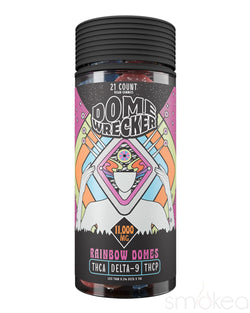 Dome Wrecker 11000mg Delta 9 + THCA Gummies - Rainbow Domes