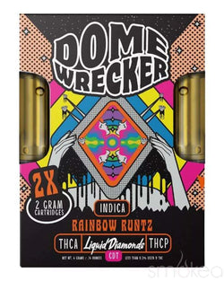 Dome Wrecker 2x2g THCA + THCP Cartridges - Rainbow Runtz