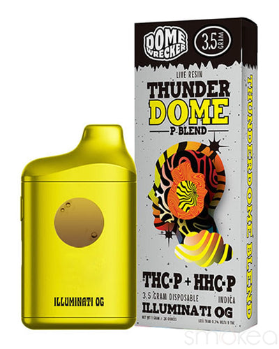Dome Wrecker 3.5g ThunderDome P-Blend Vape - Illuminati OG