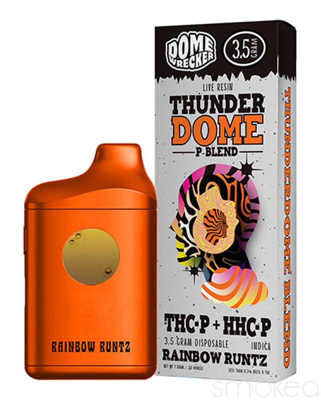 Dome Wrecker 3.5g ThunderDome P-Blend Vape - Rainbow Runtz Dome Wrecker 3.5g ThunderDome P-Blend Vape - Rainbow Runtz