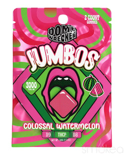 Dome Wrecker 3000mg Jumbos THC Gummies - Colossal Watermelon