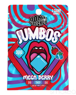 Dome Wrecker 3000mg Jumbos THC Gummies - Mega Berry