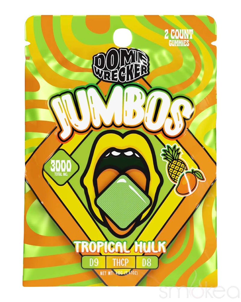 Dome Wrecker 3000mg Jumbos THC Gummies - Tropical Hulk
