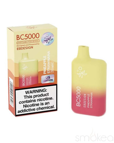Elf Bar BC5000 Disposable Vape - Pineapple Strawnana