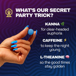 Ferris Wheel Party Kanna Tablets - Blue Razz
