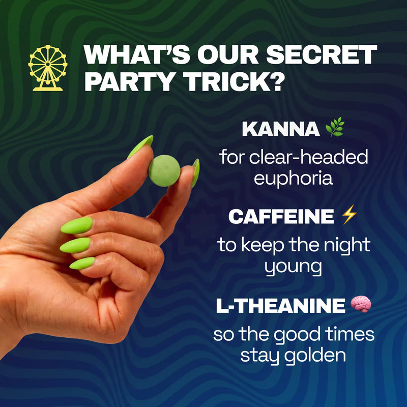 Ferris Wheel Party Kanna Tablets - Juicy Apple