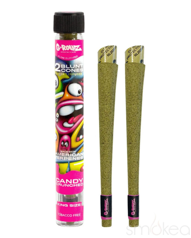 G-Rollz King Size Candy Crunched Terpene Infused Pre-Rolled Wraps