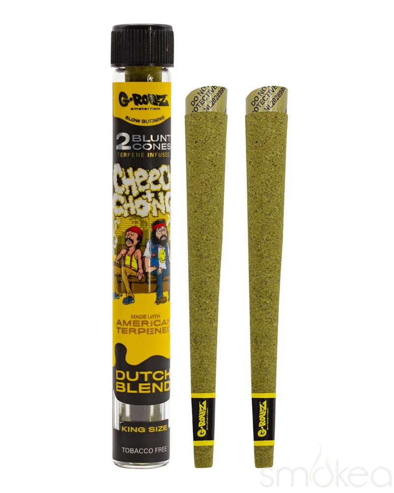 G-Rollz King Size Cheech & Chong Terpene Infused Pre-Rolled Wraps Dutch Blend