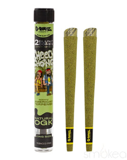 G-Rollz King Size Cheech & Chong Terpene Infused Pre-Rolled Wraps Natural OGK