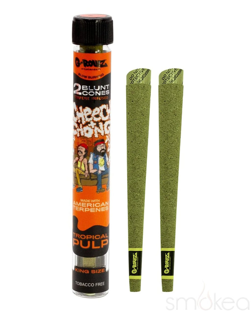 G-Rollz King Size Cheech & Chong Terpene Infused Pre-Rolled Wraps Tropical Pulp