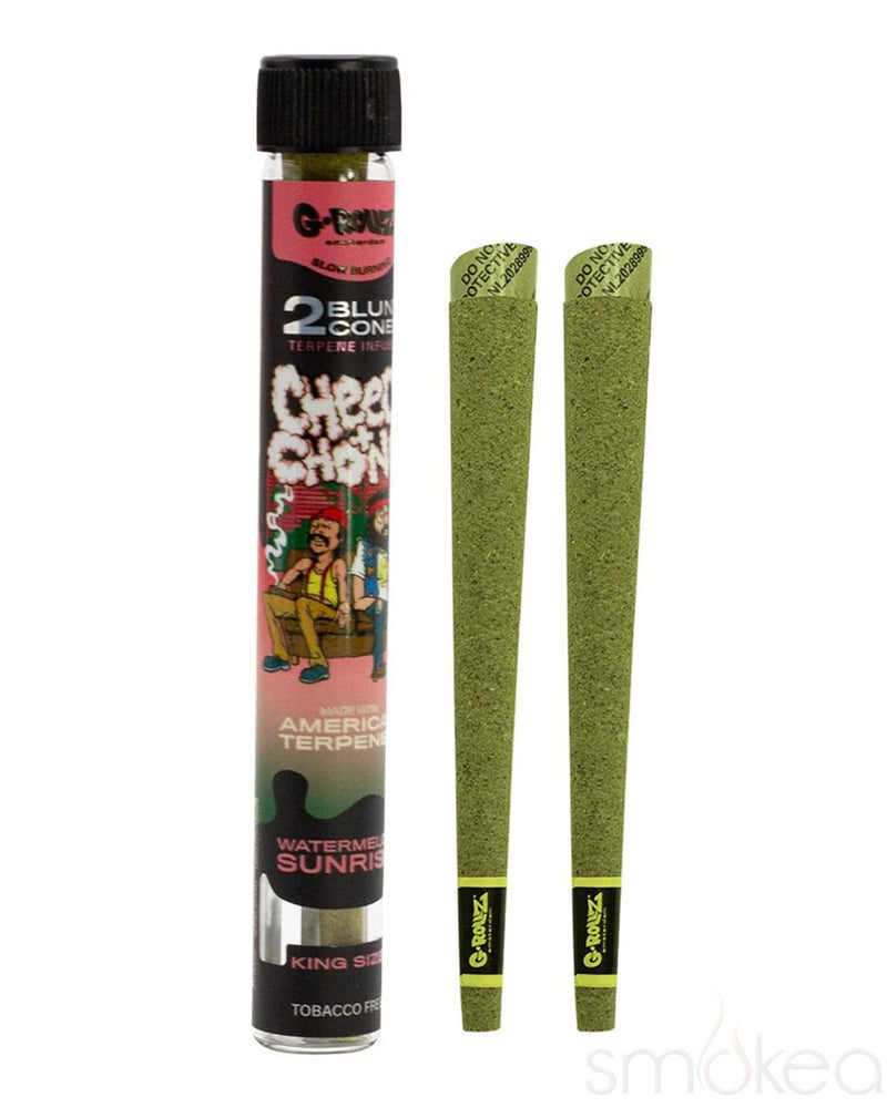 G-Rollz King Size Cheech & Chong Terpene Infused Pre-Rolled Wraps Watermelon Sunrise
