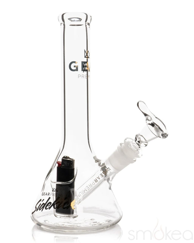 GEAR Premium 9" Mini Sidekick Bong Clear
